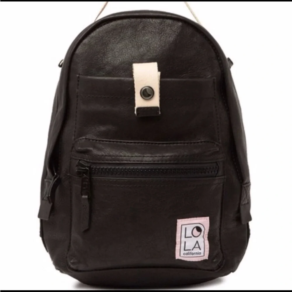 LOLA Utopia Gypsy Girl Small Leather Backpack - Picture 1 of 5